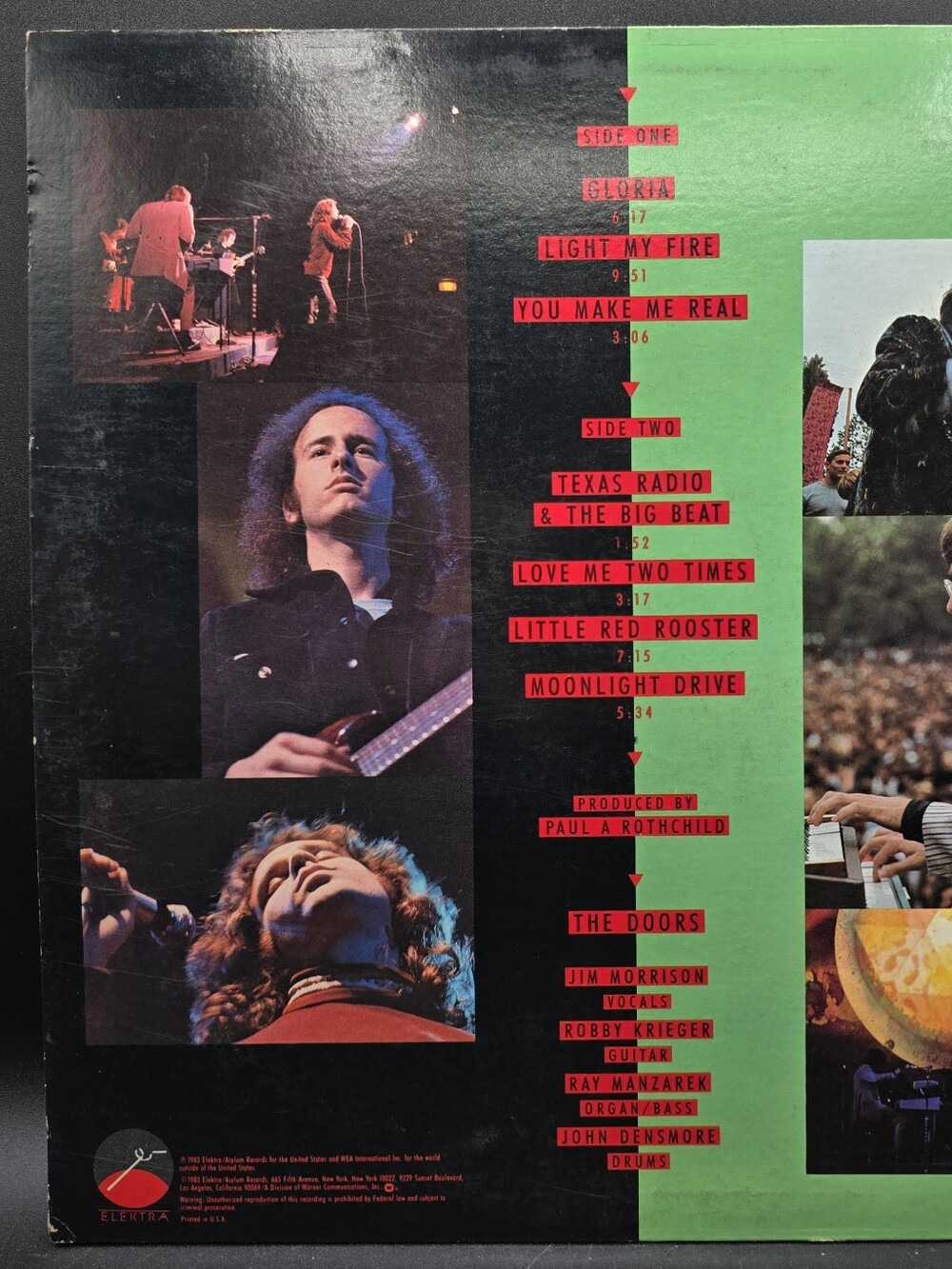 The Doors Alive She Cried 1983 - Picture 4 of 10